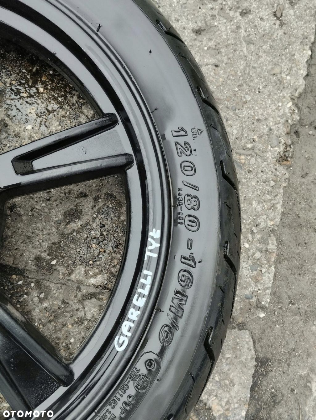 GARELLI XO 150 i KOLO FELGA OPONA TYL 120/80/16 - 5