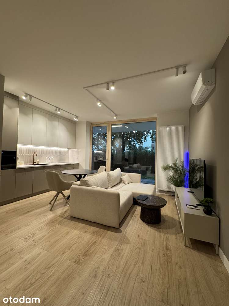 2-pok lChmielna Duo | 42 m² | ogródek 40 m² | pies | klima | 2 miejsca