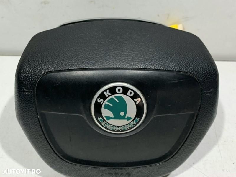 Airbag volan Skoda Fabia 2 facelift (2010-2014) 5J0880201H - 2