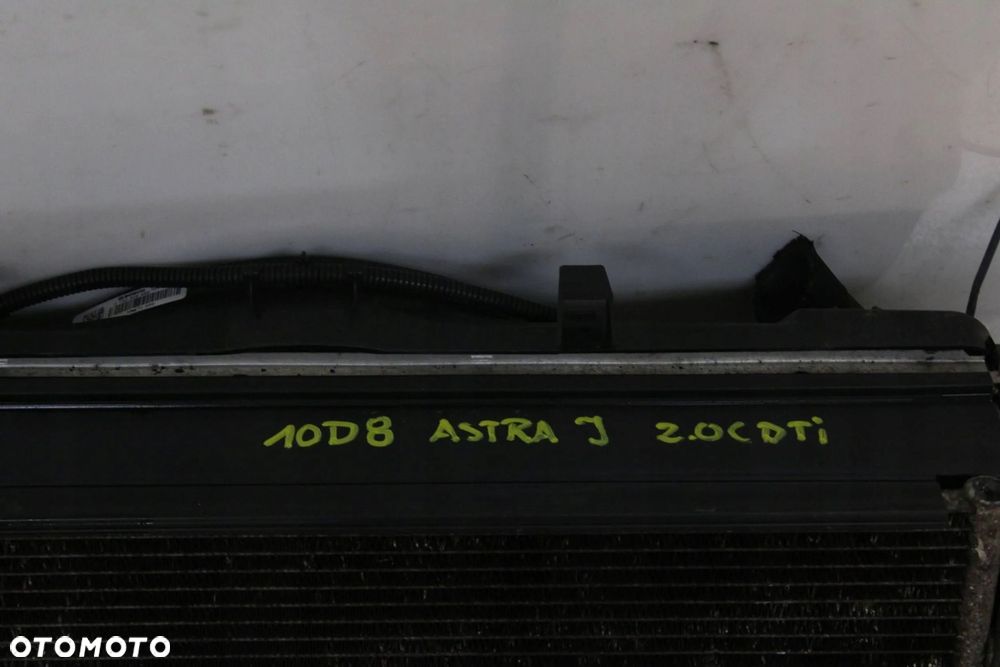 OPEL ASTRA IV J 2009R- 2.0 CDTI CHŁODNICE WENTYLATOR KOMPLET - 10