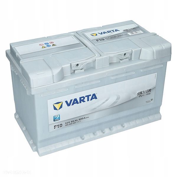 Akumulator Varta F19 12V 85Ah Silver Dynamic P - 19,7 kg - 1