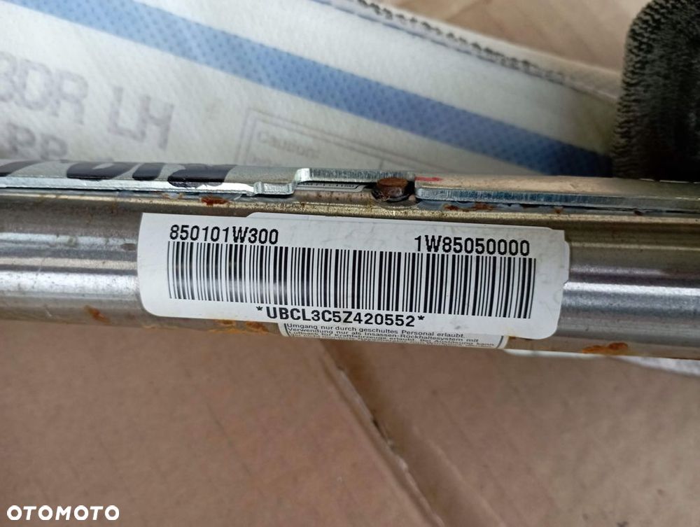 KIA RIO III 3 3D KURTYNA AIRBAG LEWA 850101W300 - 2