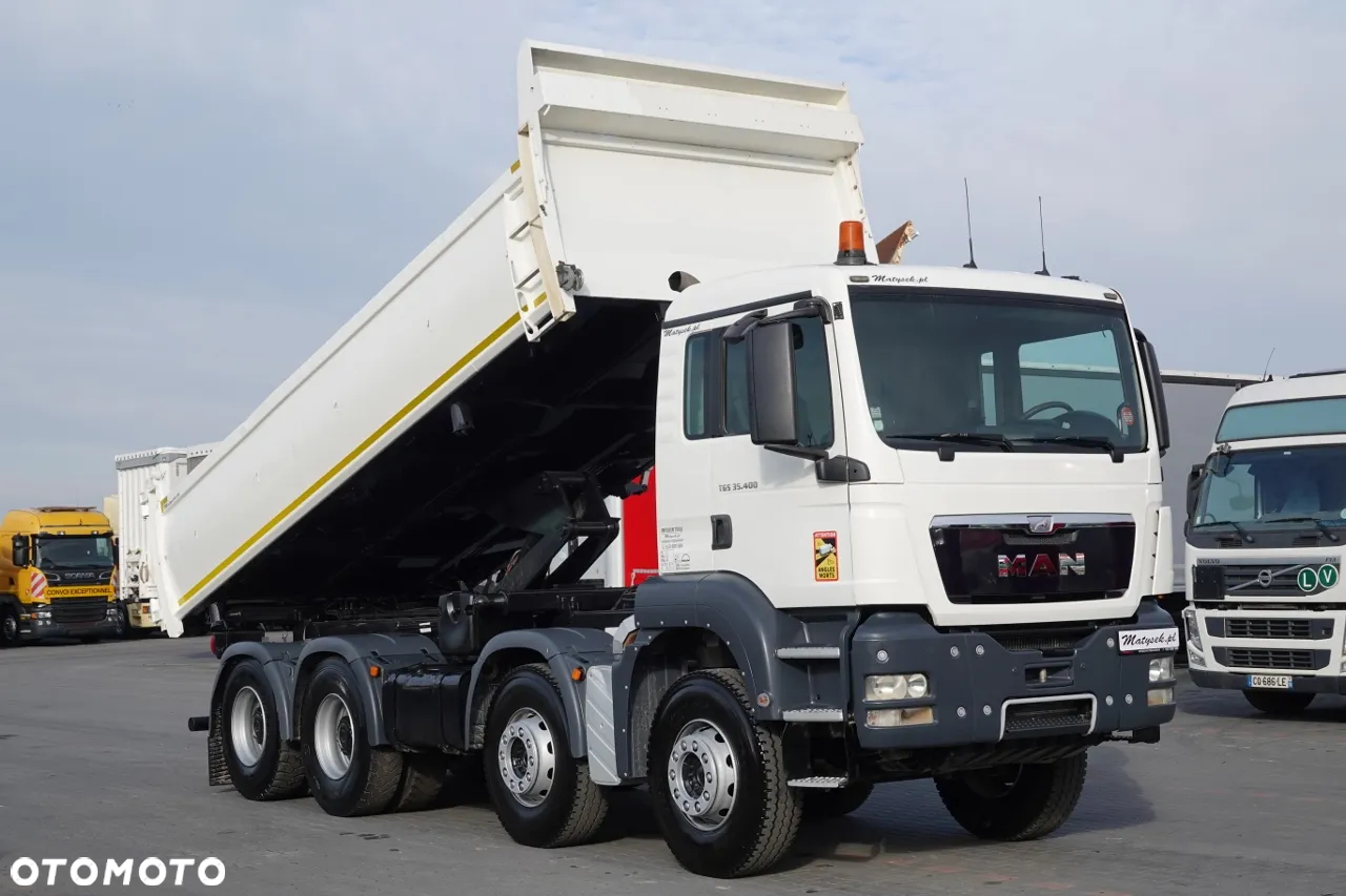 MAN TGS 35.400 / 8x4 / WYWROTKA / HYDROBURTA / BORDMATIK / EURO 5 EEV - 4
