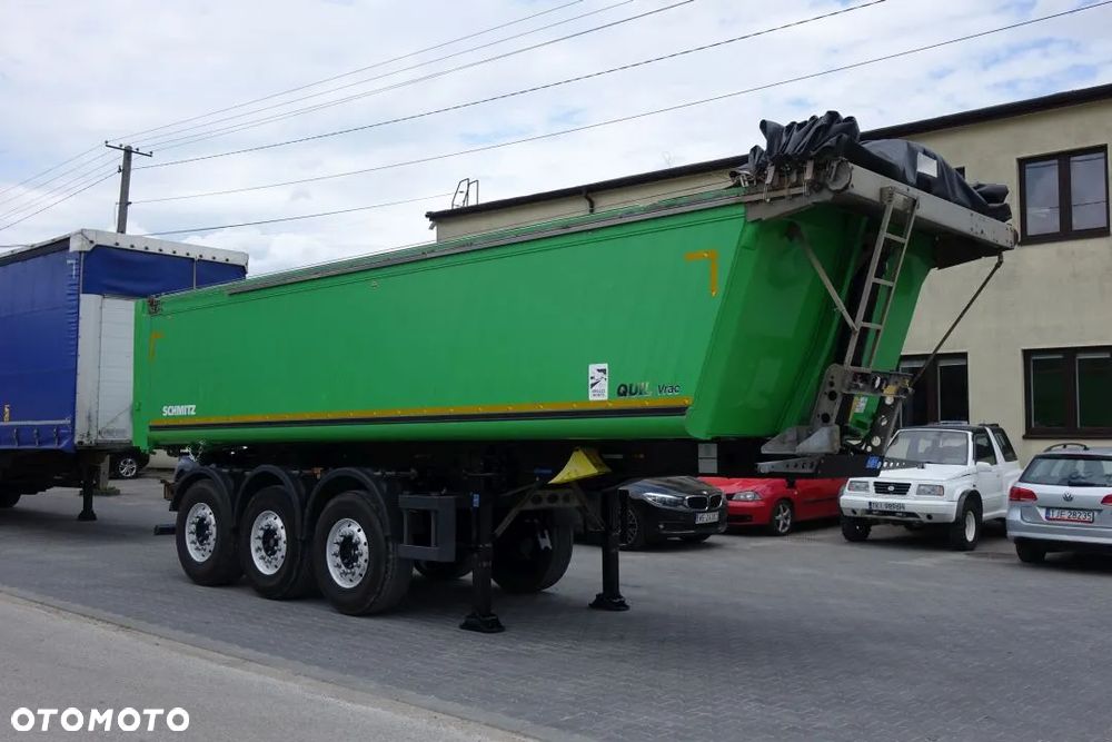Schmitz Cargobull WYWROTKA 27,8m3 / ALUMINIOWA/  OSIE SCHMITZ /OŚ PODNOSZONA / ALUMINIOWE FELGI / SZYBER ZBOŻOWY / PLANDEKA / KLAPODRZWI - 3