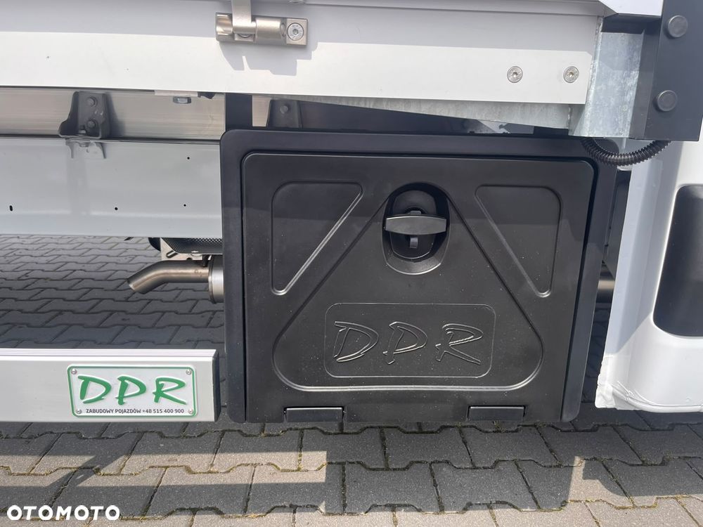 Renault Master skrzynia otwarta 4.85+ hak + poduszki - 11