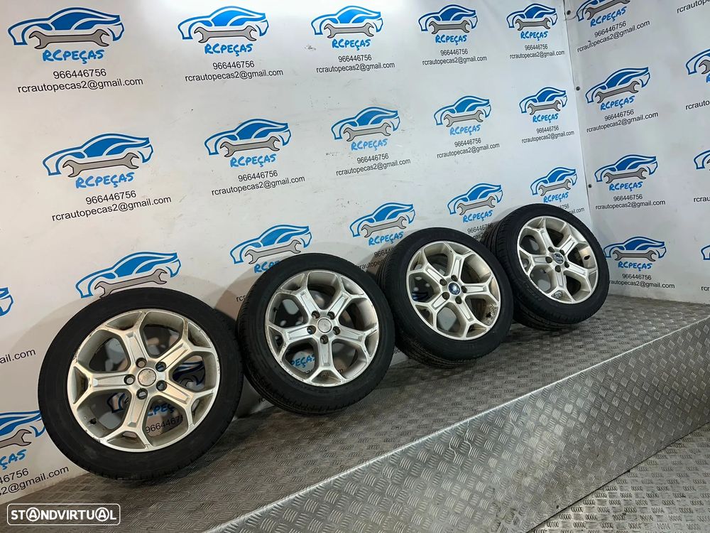 .Conjunto Jantes 17 Originais Ford 5x108 7.5J ET55 7S7J-1007-AA - 3