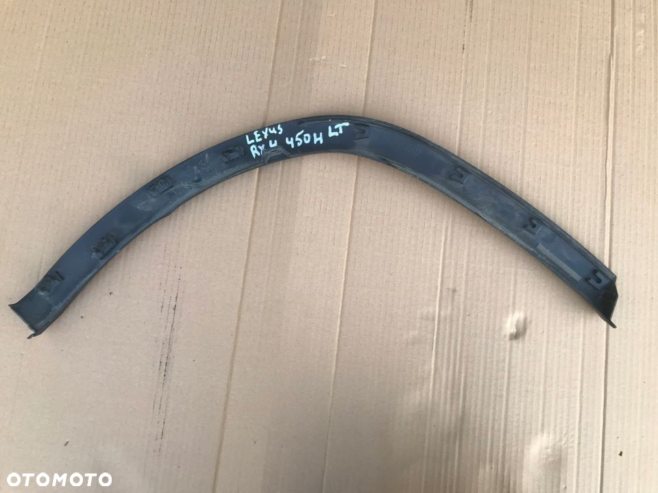 Listwa LEXUS RX 4 IV 450H 350 nakładka rant nadkola błotnika lewa tylna 2015-2022r. 7560648020 - 7