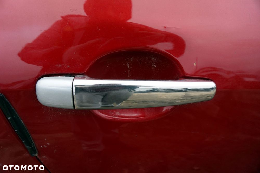 KLAMKA DRZWI PRAWY PRZÓD 307 CC CABRIO LKRD CZERWONY  PEUGEOT 2003-2008 - 1
