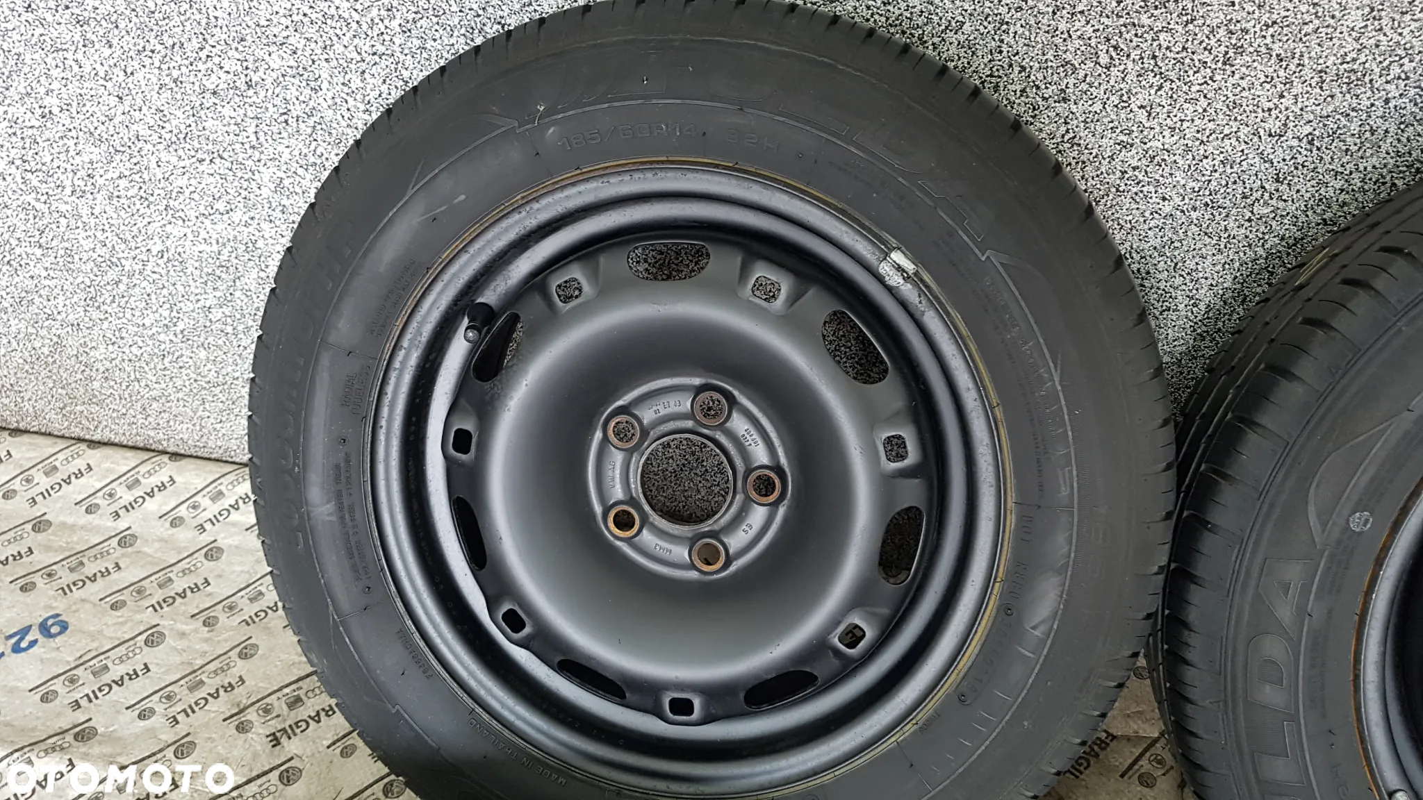 KOŁA WV POLO SEAT IBIZA SKODA FABIA  5X100  185/60R14 6,5JX14 ET43 - 14