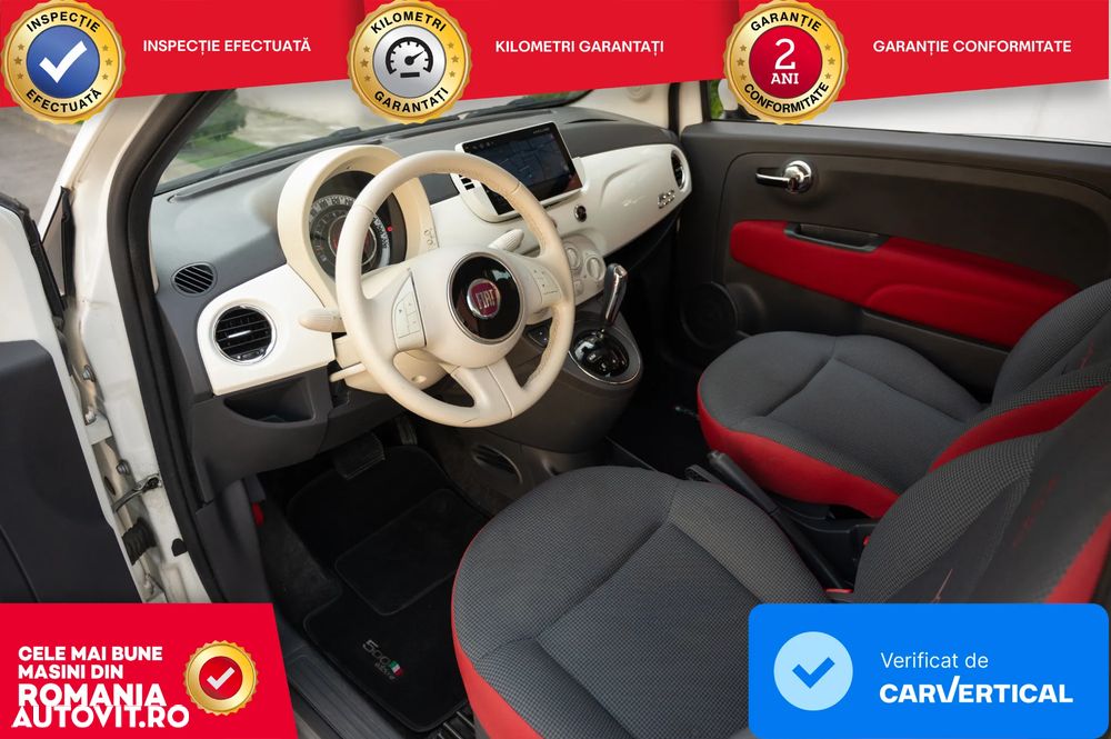 Fiat 500 1.2 Dualogic Cult - 13