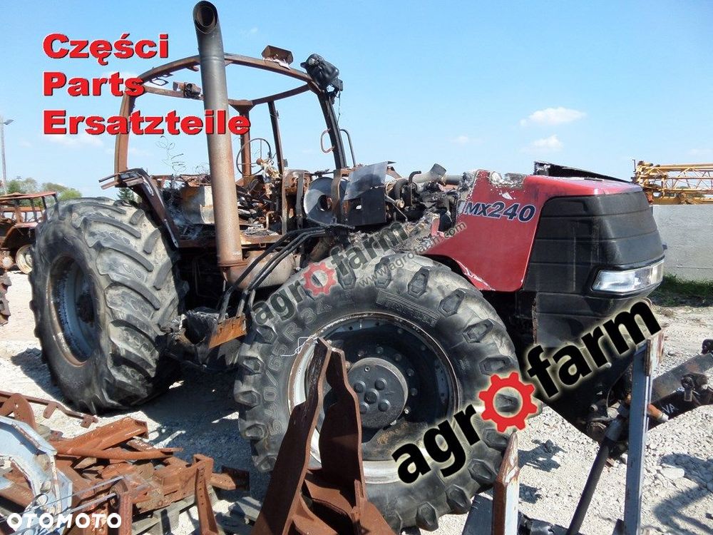 Case MX 240 części, skrzynia biegów, silnik - 2