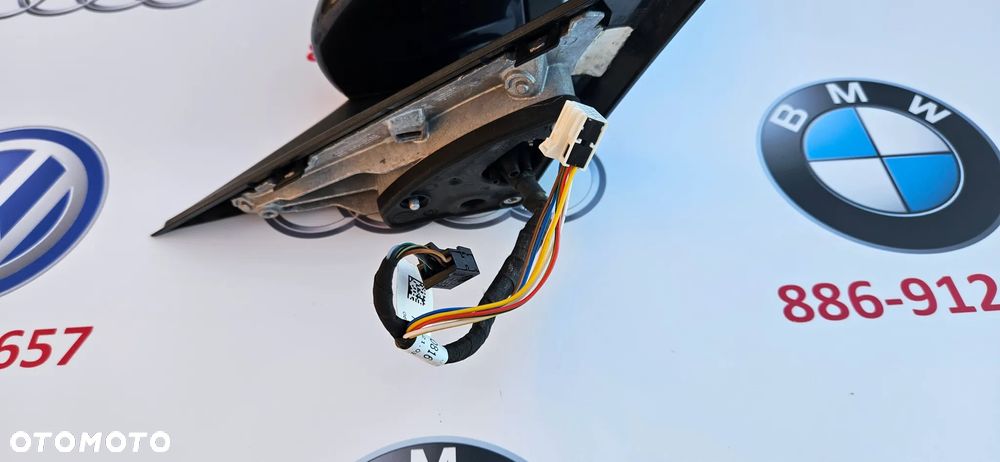 Mercedes C Klasa W205 Lusterko Prawe Kierowcy 7+7 KOLOR 755 fotochrom składane - 12