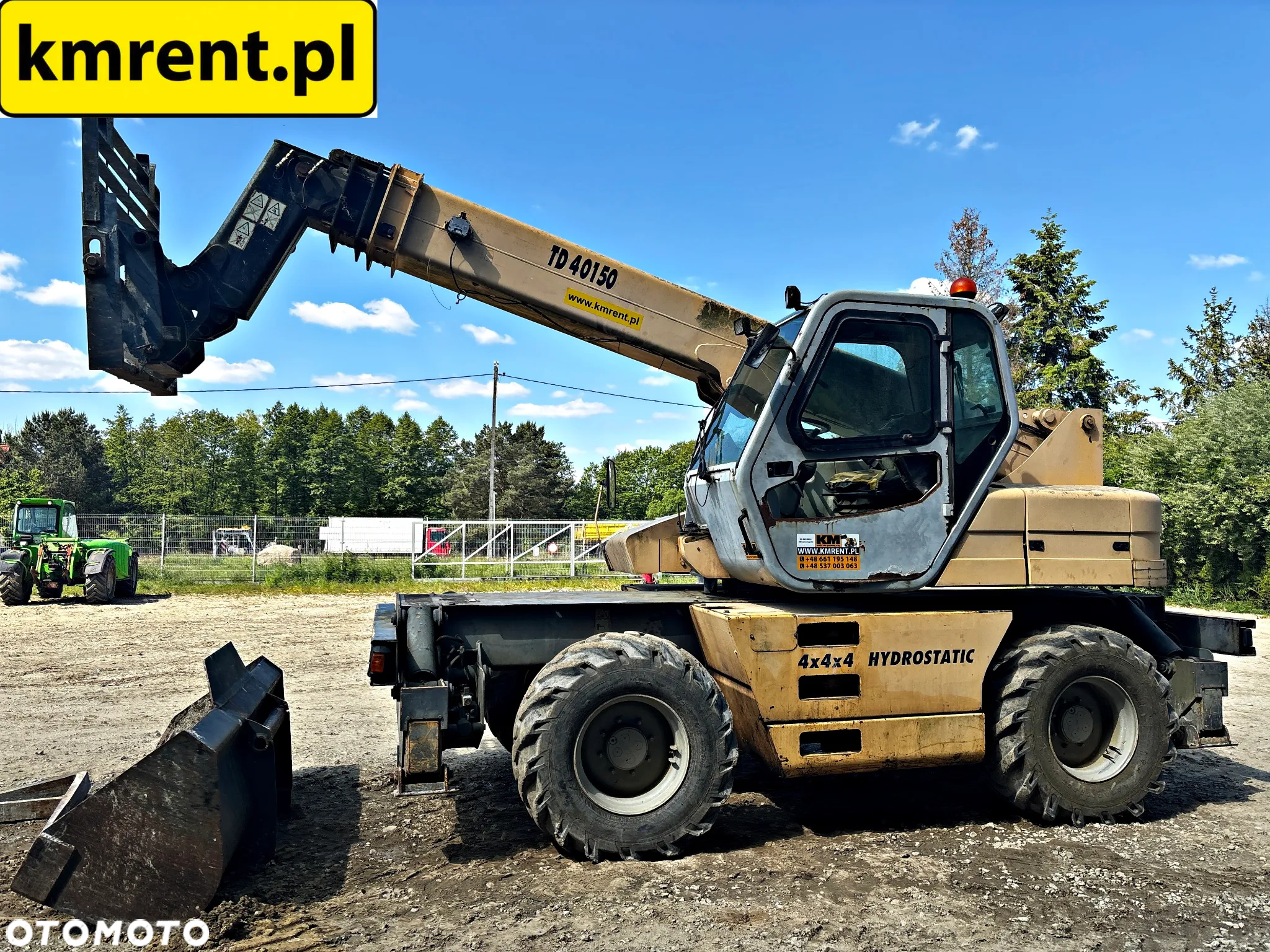 Bobcat SAMBRON TD 40150 ŁADOWARKA TELESKOPOWA OBROTOWA 1999R. | MANITOU MRT 1440 1540 TEREX 3514 JCB 535-140 - 17