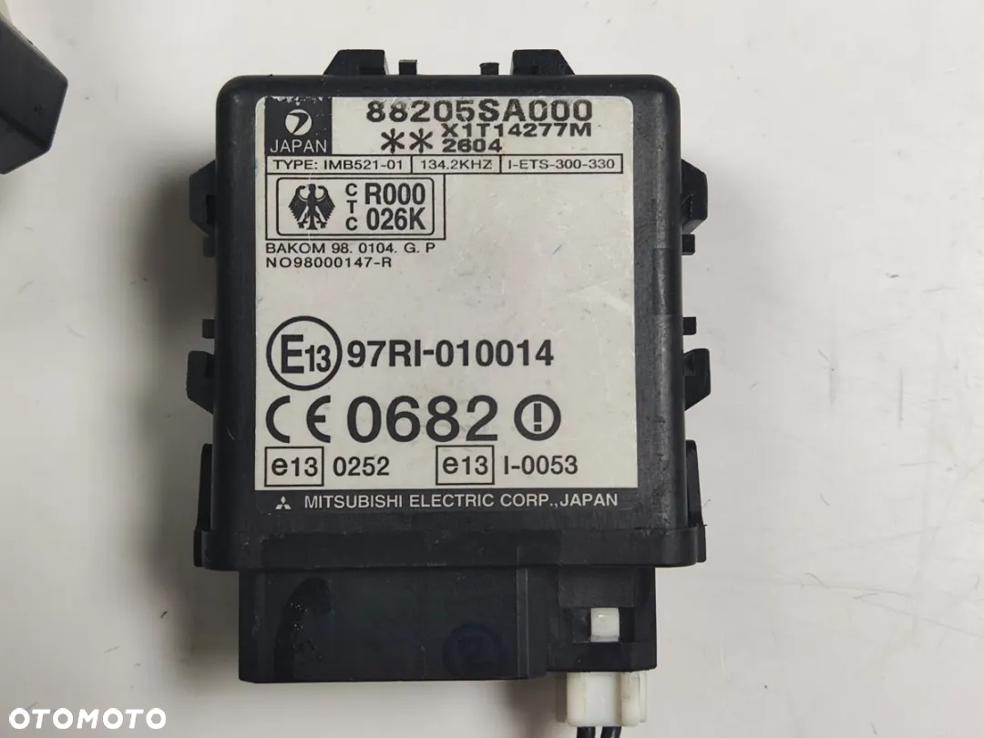 SUBARU FORESTER 2.0i Aut 2002-2008r Sterownik Silnika Immobilizer Kluczyk - 8