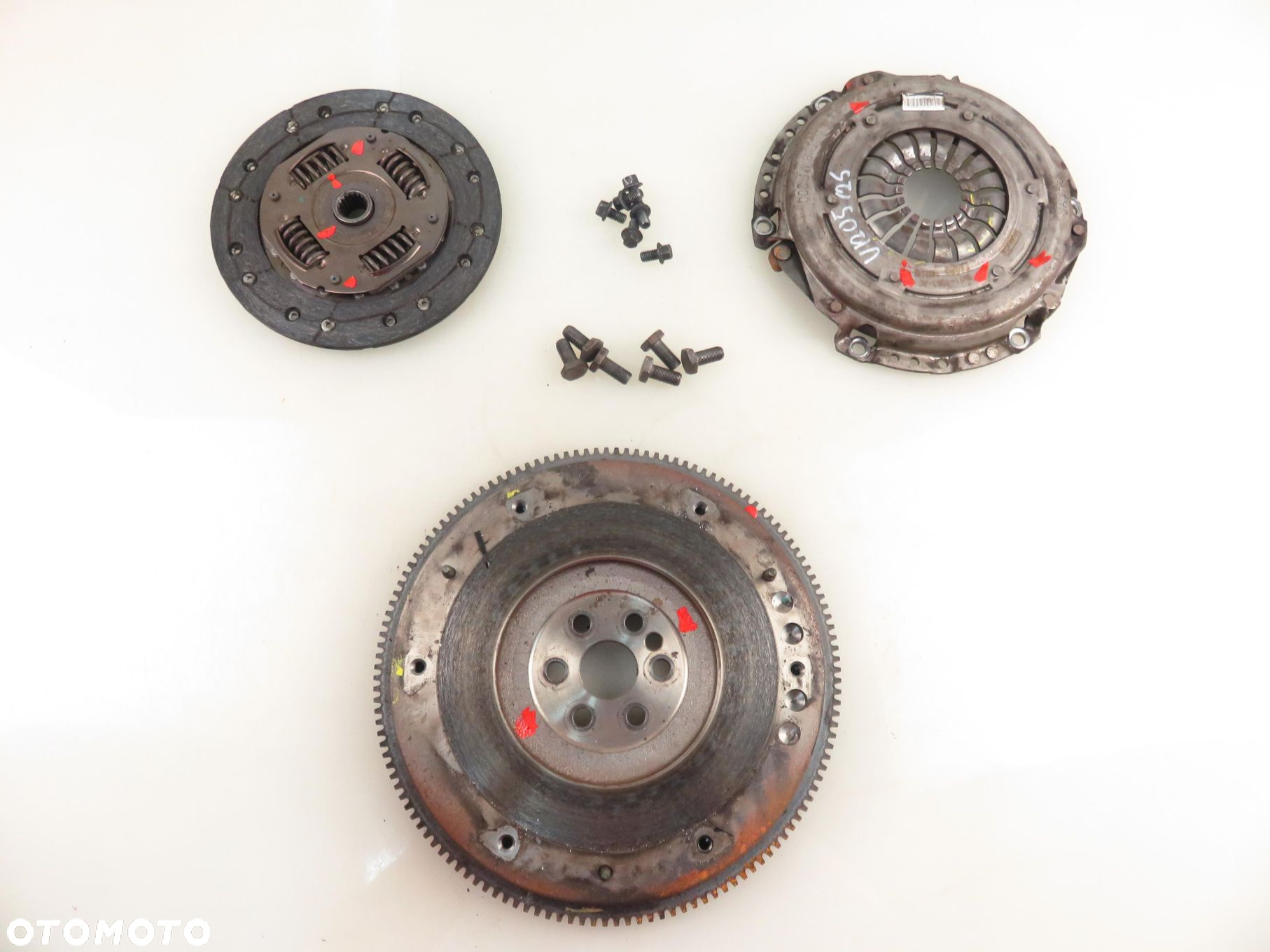 KOŁO ZAMACHOWE FORD B-MAX 1.4 8V217563AC 8V217550A1C 96MM6375A1H - 11