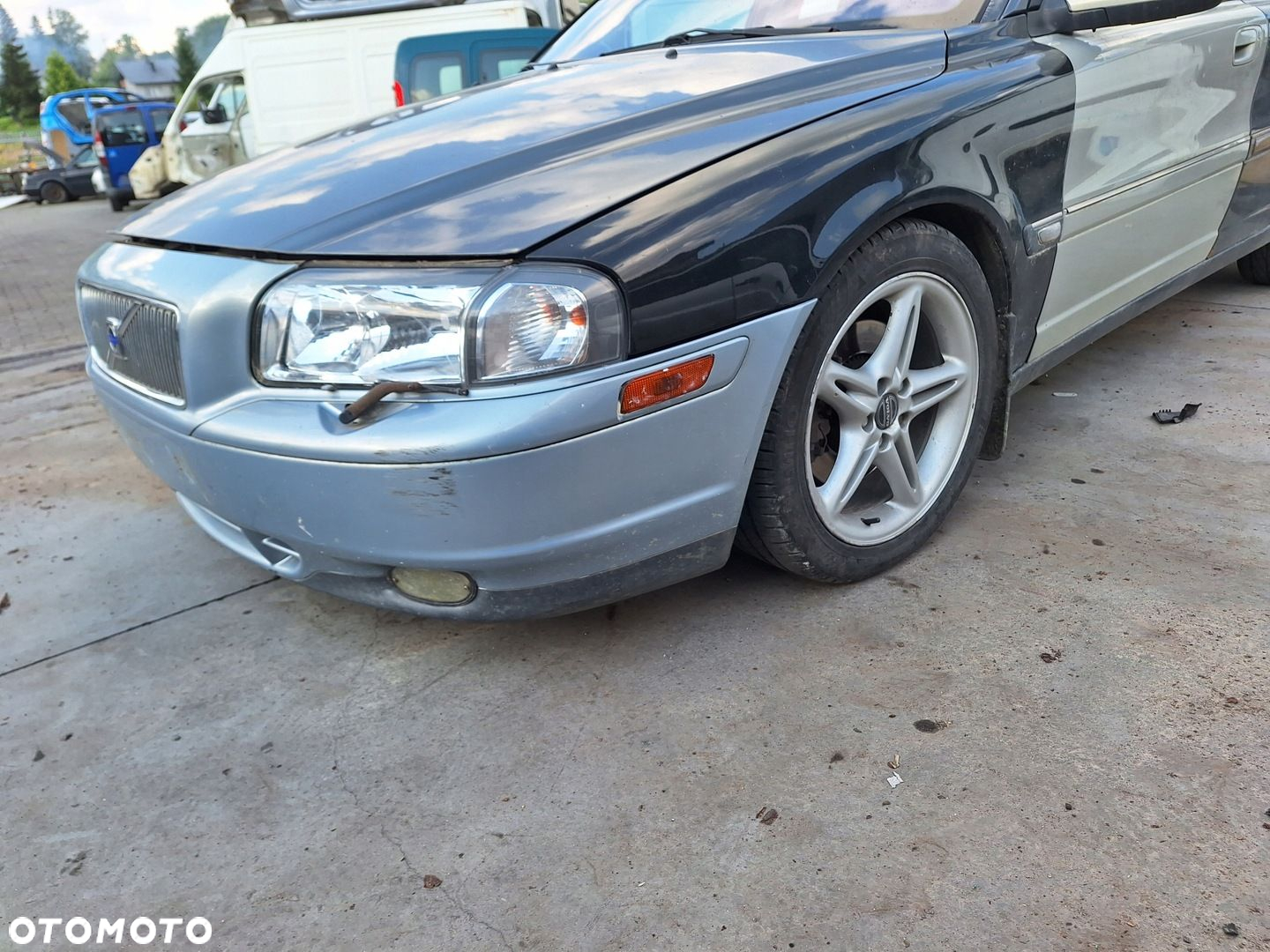 VOLVO S80 I 98-06 MASKA 455-46 KLAPA POKRYWA SILNI - 4