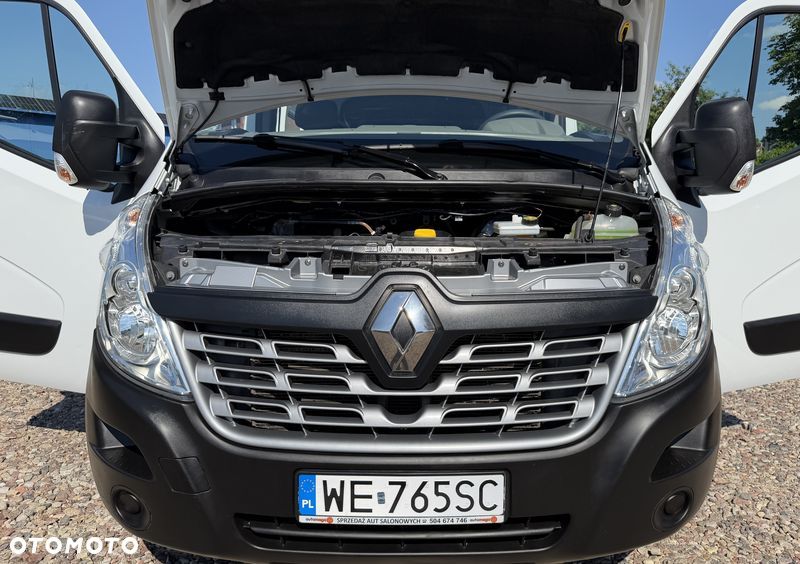 Renault MASTER MAXI L3H2 DOKA 7os. ORYGINAŁ CARPOL VAN MINIBUS Duża Ładowność 1205kg Zabudowa paki+ półki modułowe Bott, Trwały MOCNY SILNIK 2.3dCi 130KM Rozrząd na Łańcuchu! Zabudowa z wnęką na transport el. do 3700mm! Niski udokumentowany przebieg tylko 107tys.km SERWIS ASO RENAULT - 10