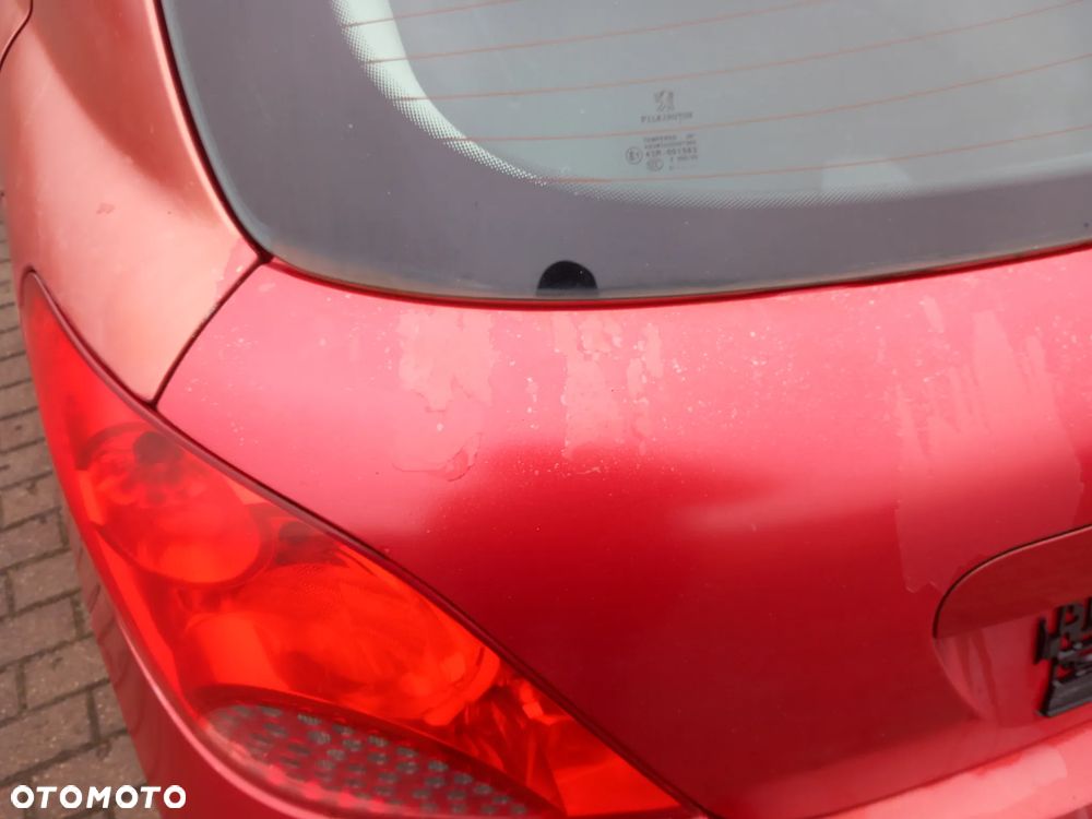 PEUGEOT 207 KLAPA BAGAŻNIKA TYLNA TYŁ KOLOR: EKQ - 3
