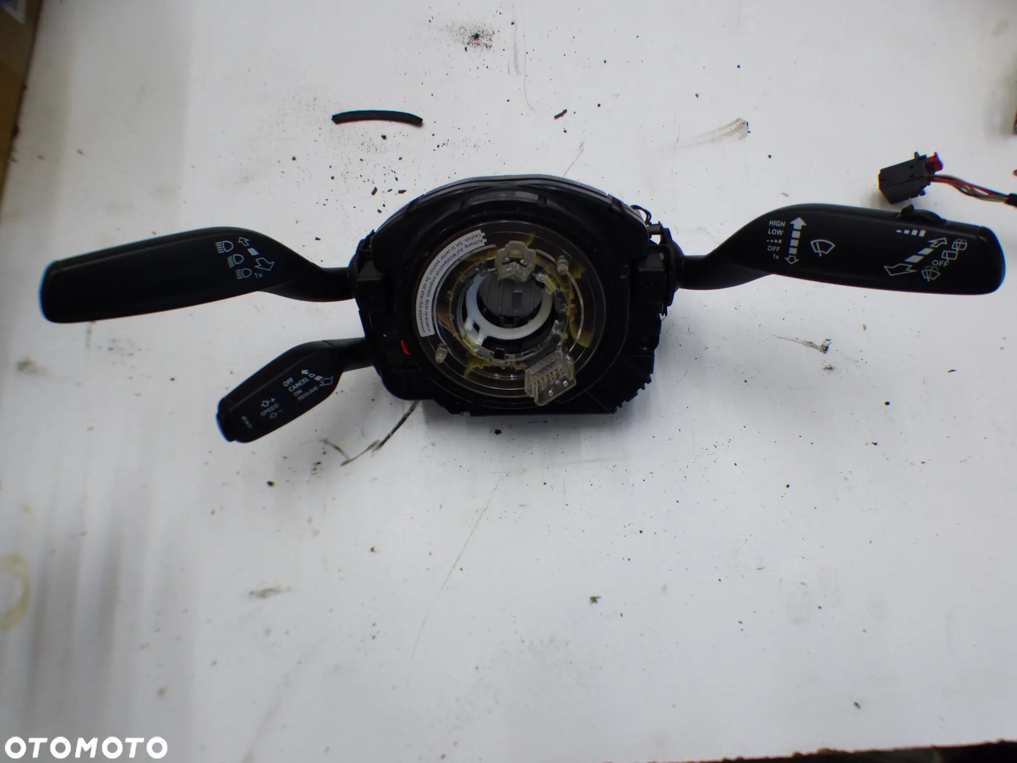 AUDI A6 C7 TAŚMA ZWIJAK MANETKI PRZEŁĄCZNIK ZESPOLONY KIERUNKOWSKAZÓW ŚWIATEŁ 4G0953568A - 1