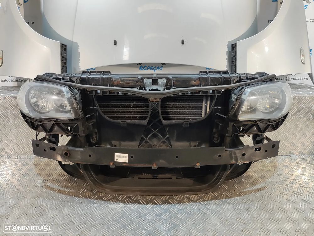 FRENTE COMPLETA BMW SERIE 1 E87 E81 PACK M CAPOT PARACHOQUES SENSORES GUARDA-LAMAS OTICAS RADIADOR VENTILADOR FRENTE FIBRA REFORÇO - 7