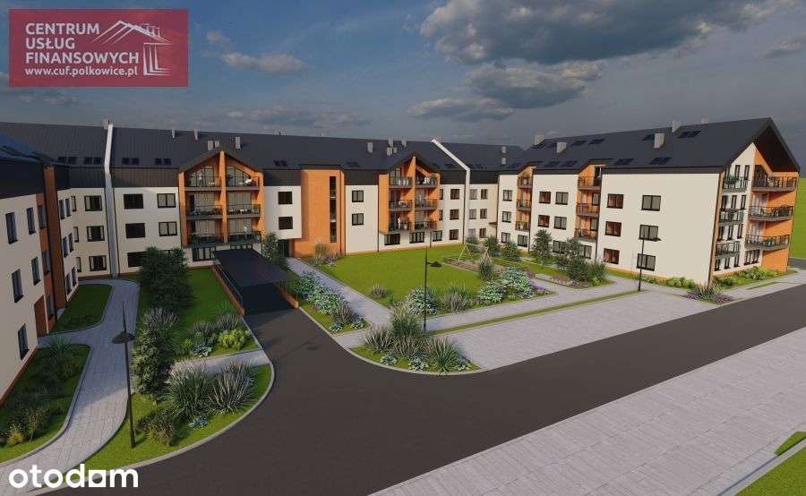 Deweloperskie 2-pok. -39,17m2, Polkowice, ul. Kak