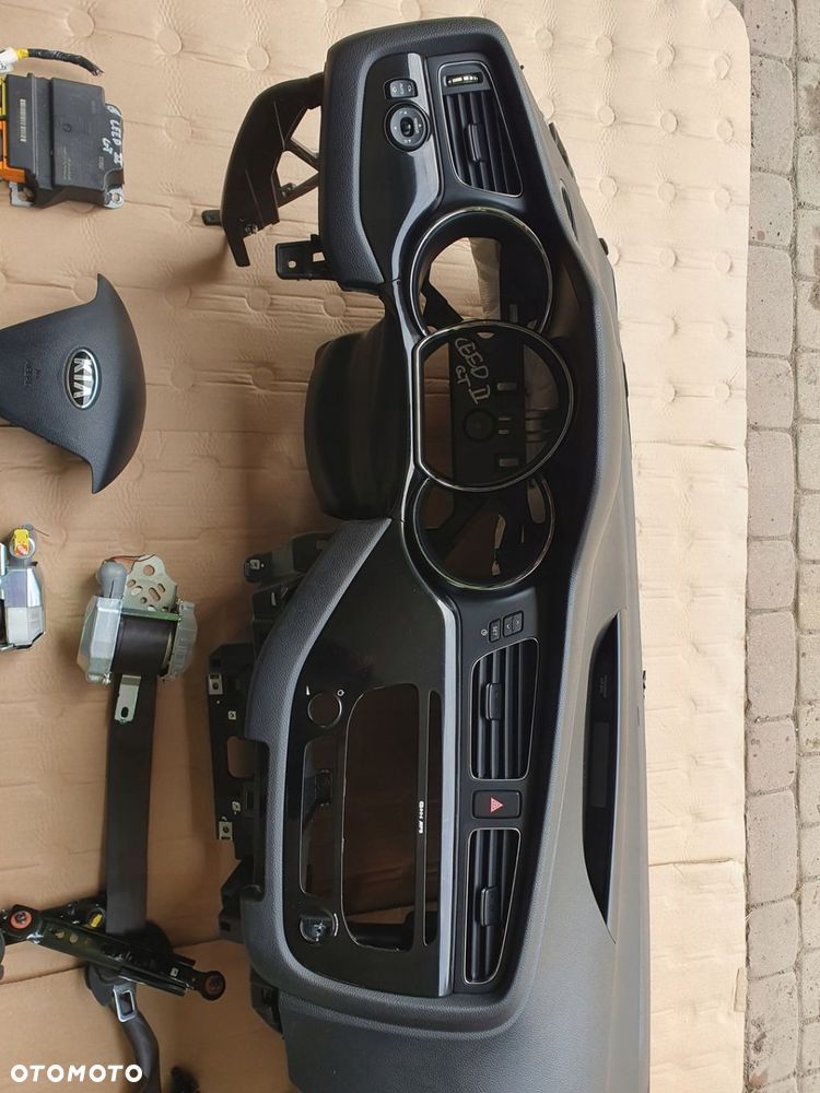 KIA CEED II KONSOLA DESKA ROZDZIELCZA PULPIT PODUSZKA AIRBAG - 1