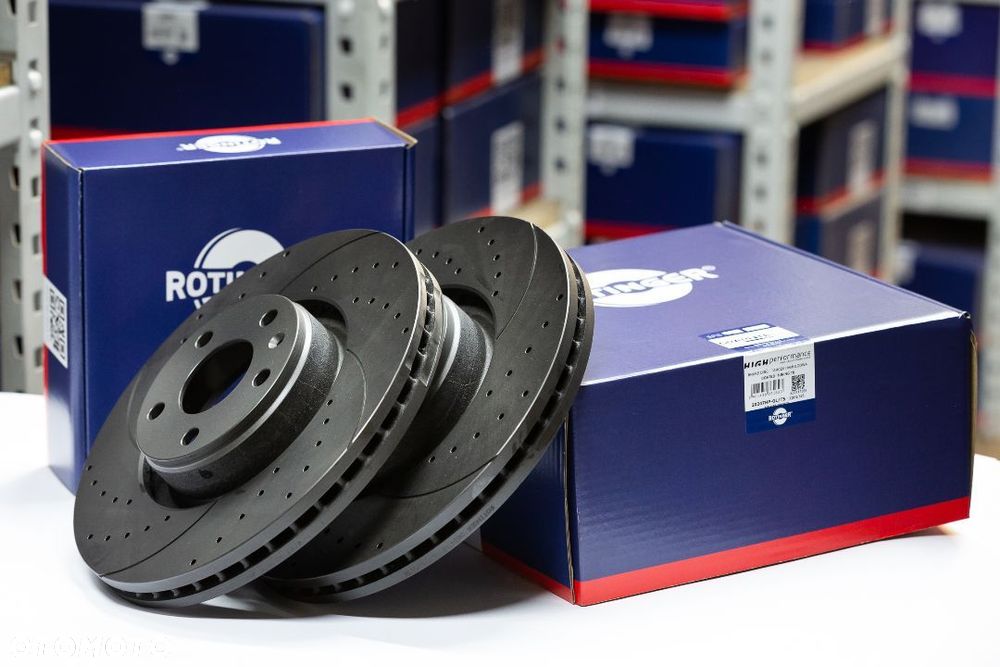 TARCZE ROTINGER AUDI A6 C6 ALLROAD PRZÓD 321mm - 1