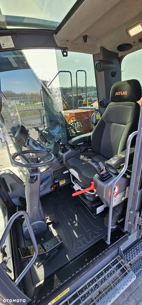 Atlas 160W 160 150W 140W 140 165W głowica roto /Engcon przyczepa szczypce - 12