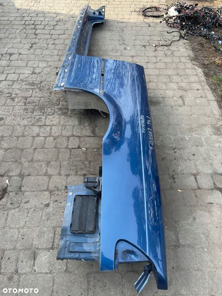 błotnik ćwiartka lewa tył próg bmw e46 cabrio bdb stan - 1