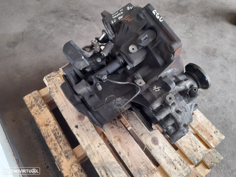 CAIXA VELOCIDADES ORIGINAL EGU VW VOLKSWAGEN GOLF IV 4 2.0i 115CV APK A3 LEON BORA - 7