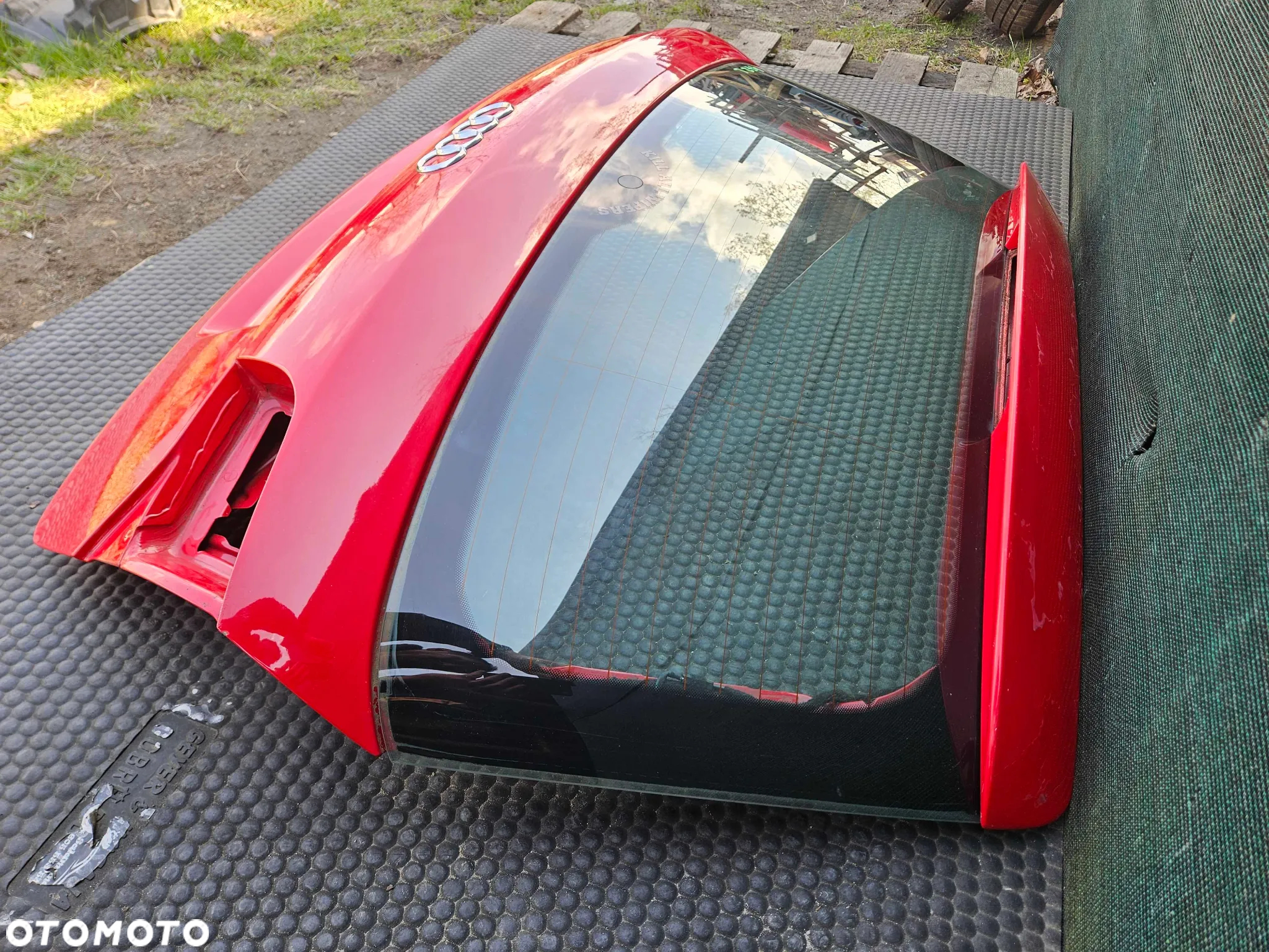 Klapa Pokrywa Bagażnika Lotka S-Line Szyba Czerwona Audi A4 B7 Kombi Avant - 24