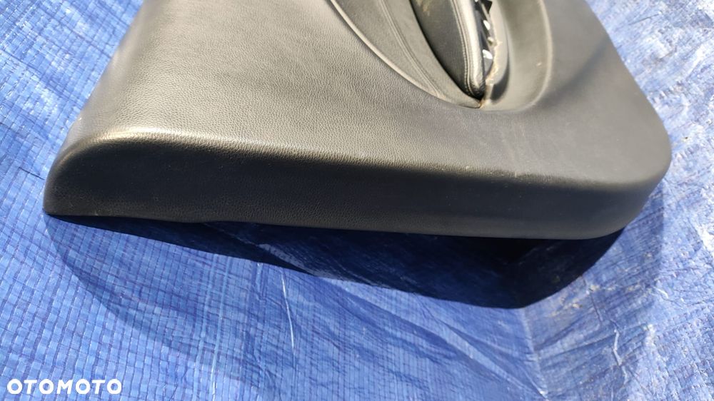 BOCZEK TAPICERKA DRZWI LEWY PRZÓD CZARNY PODUSZKA AIRBAG BMW E63 E64 - 3