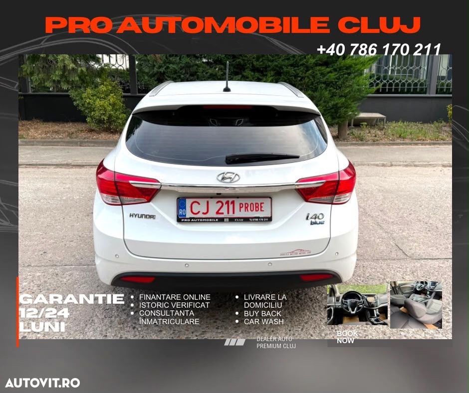 Hyundai i40 Kombi blue 1.7 CRDi Style - 13