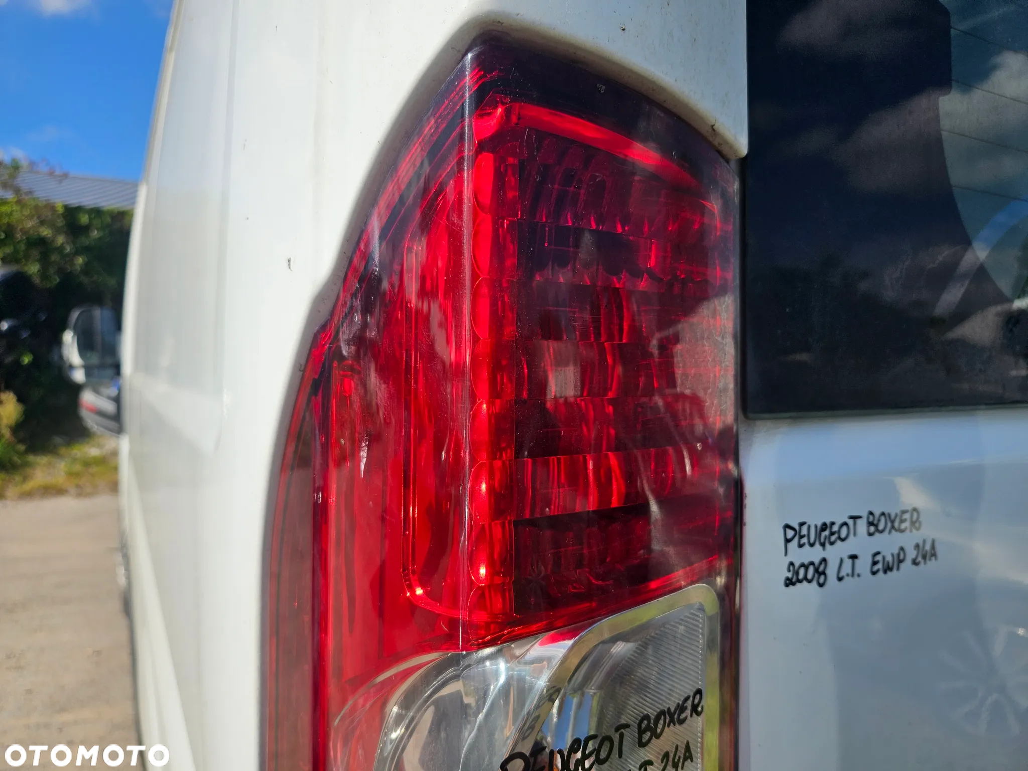 PEUGEOT BOXER LAMPA LEWY TYŁ LEWA TYLNA - 4