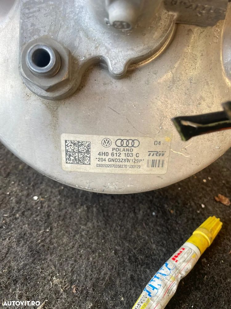 Pompa + tulumba frana servo frana Audi A8 4H 2010-2017 cod 4h0612103c - 2