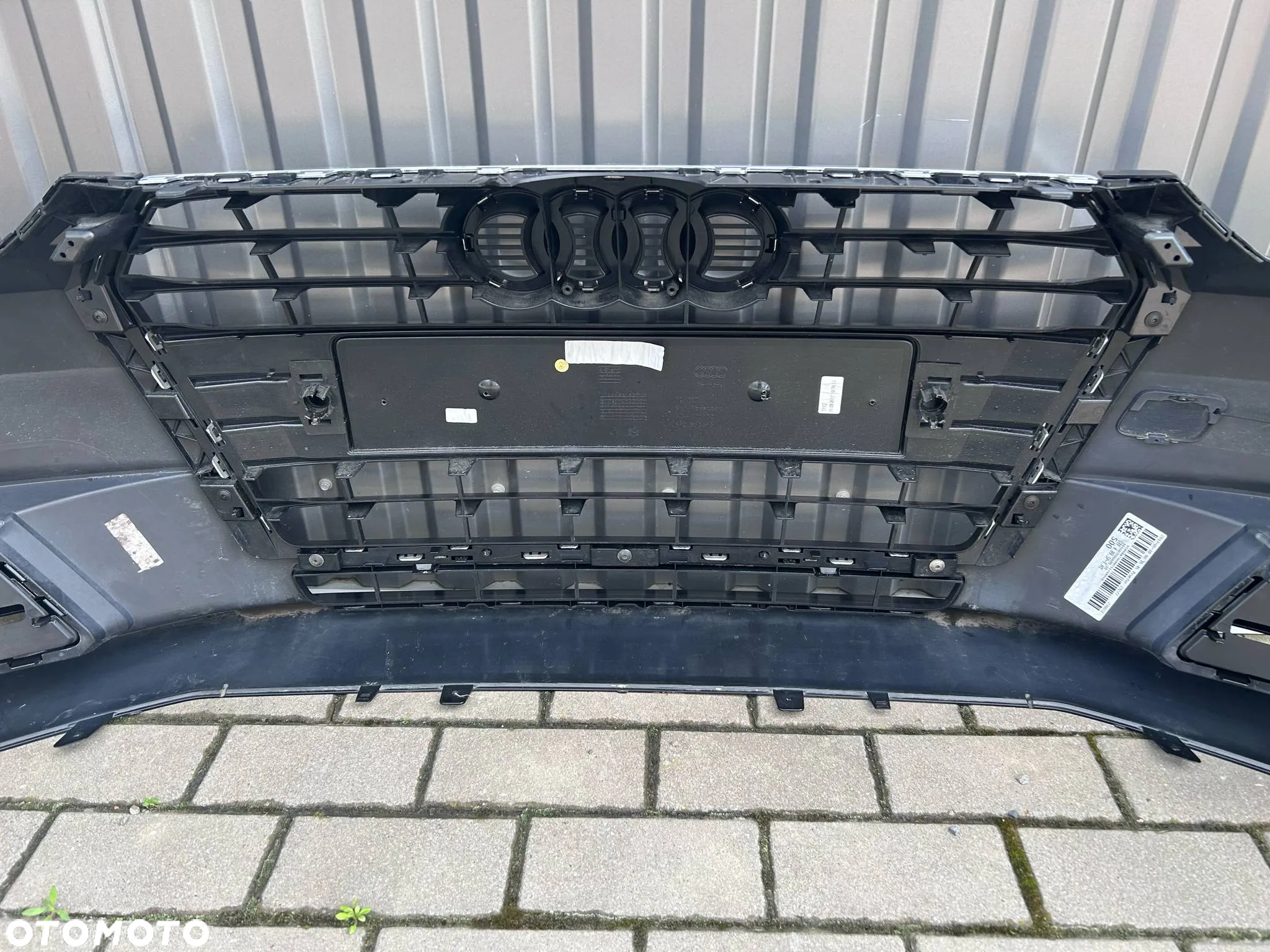 Audi A4 B9 8W Zderzak Przód Przedni kompletny LY9B 15-19r. 4xPDC Ładny - 10