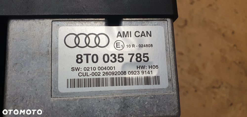 Moduł sterownik interface Audi A4 B8 8T0035785 - 9