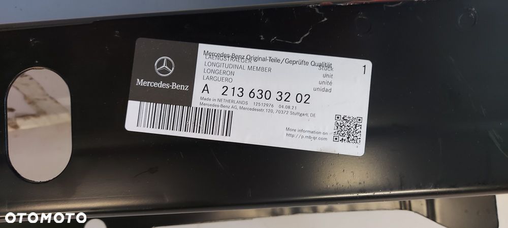 Fartuch prawy Mercedes E Klasa 213 nowy oem - 3