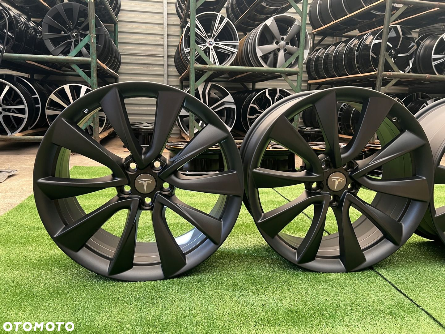 KOMPLET FELG FELGI TESLA MODEL 3 PERFORMANCE 20 5X114,3 ET35 ORYGINALNE - 9