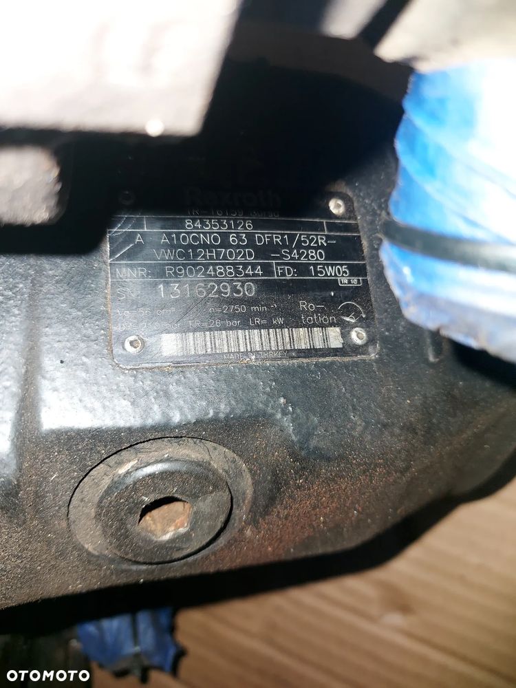 Pompa hydrauliczna 84353126 R902488344 13162930 NEW HOLLAND T6 140 2014R - 5