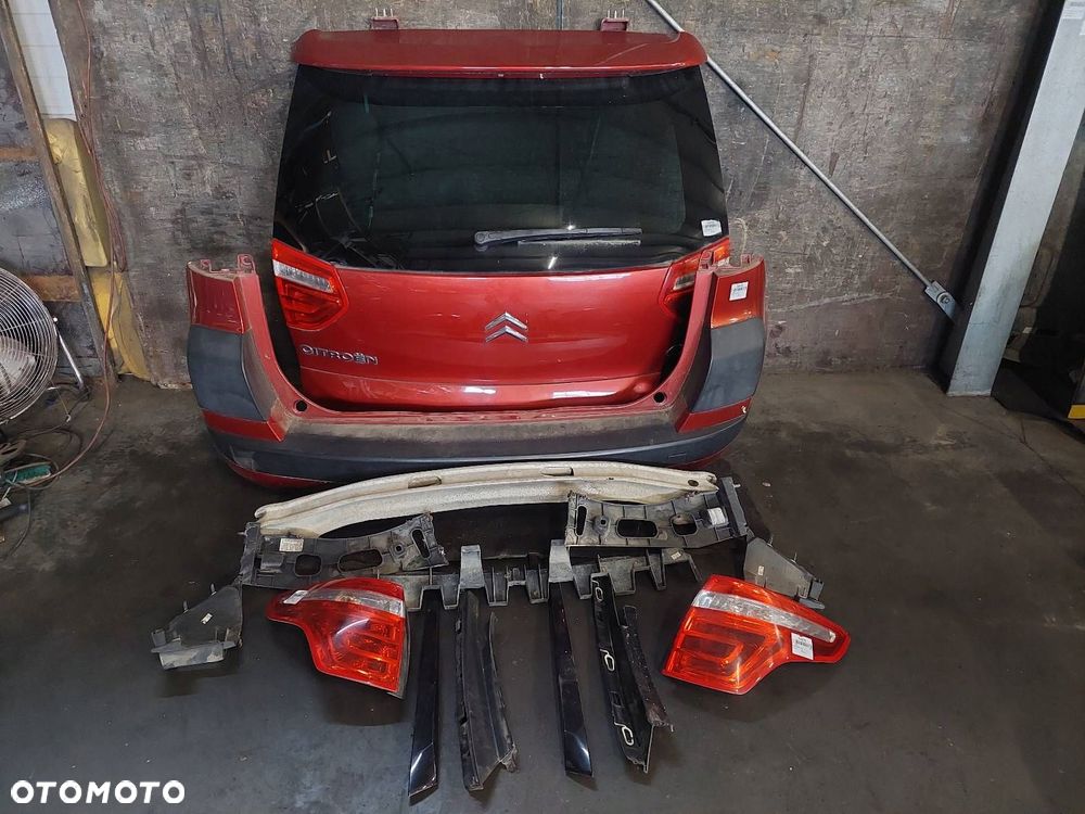 KOMPLETNY TYŁ CITROEN C4 PICASSO I EKQD KLAPA ZDERZAK LAMPY - 1