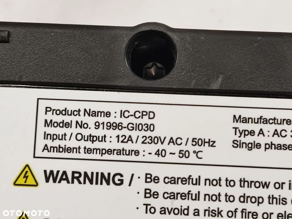 HYUNDAI KIA Ładowarka Elektryczna Kabel Przewód - 8