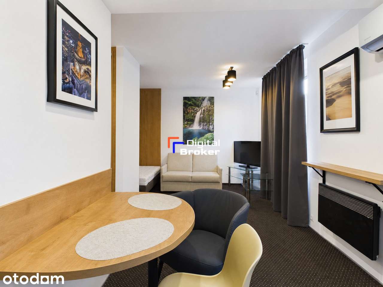 Kawalerka 30 m² ze strefą sypialną | Warsaw Apartments | Mokotów