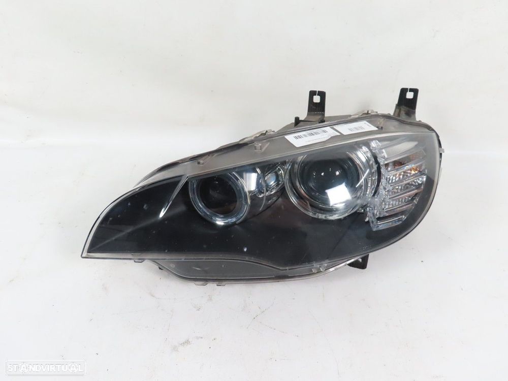 Farol Xenon Esquerdo Seminovo/ Original BMW X6 (E71, E72) 63117287009 / 7271357 - 1