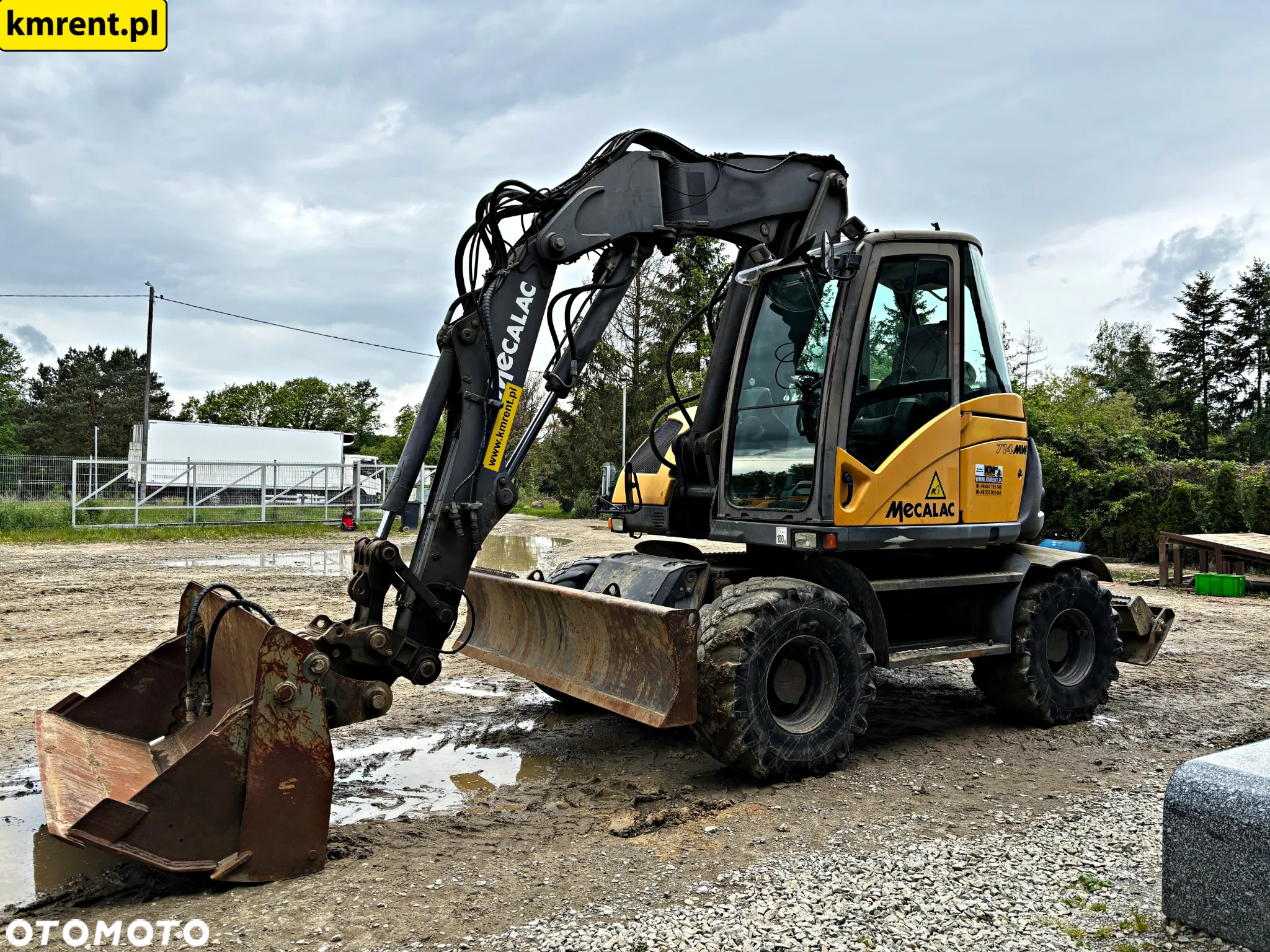 Mecalac 714 MW KOPARKA KOŁOWA 2013R. | CAT LIEBHERR 313 315 312 JCB JS 145 - 13