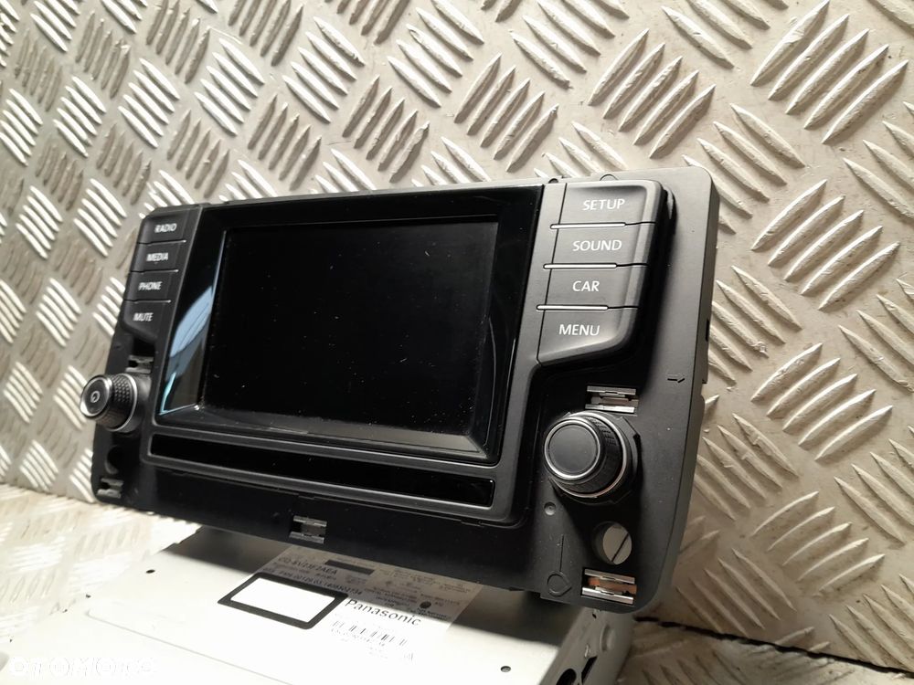 VW GOLF VII RADIO WYŚWIETLACZ CZYTNIK NAVIGACJI SSD 5G0035820A 5G0919605 - 6