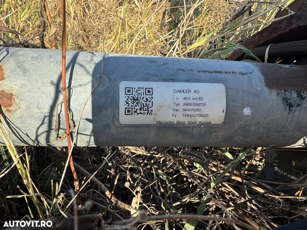 Axa spate cu grup Sprinter A9063506700 46:11 i=4,182 Motor 3000 - 1