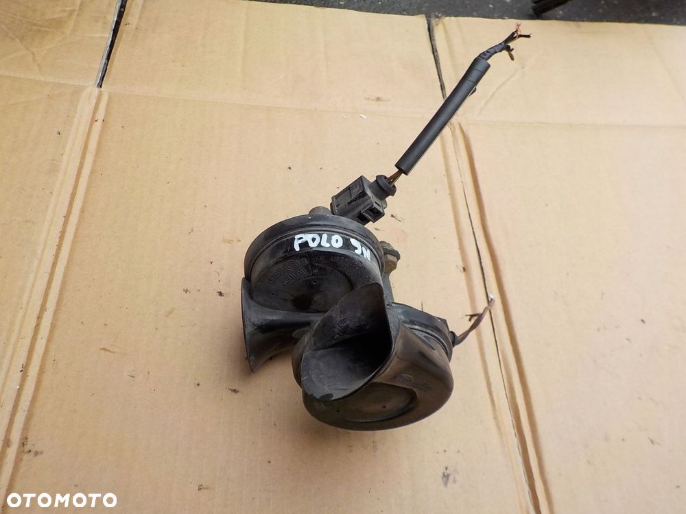 sygnał dżwiękowy klakson vw polo 9n lift 2007r - 1