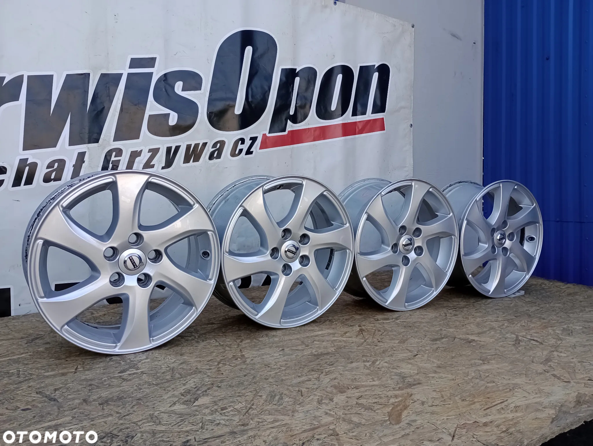 FELGI ALUMINIOWE 5x108 R16 ET50 7J VOLVO C30 S40 V40 V50 V60 - 2