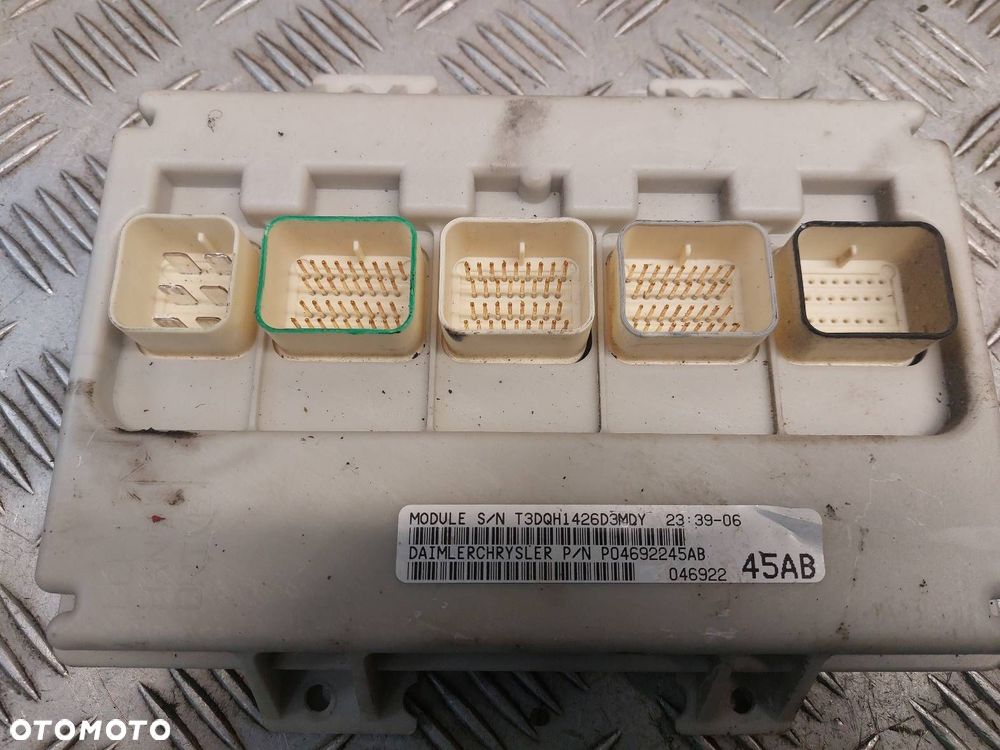 ZESTAW STARTOWY USZKODOZNY CHRYSLER  GRAND VOYAGER IV LIFT 05094650AD - 9